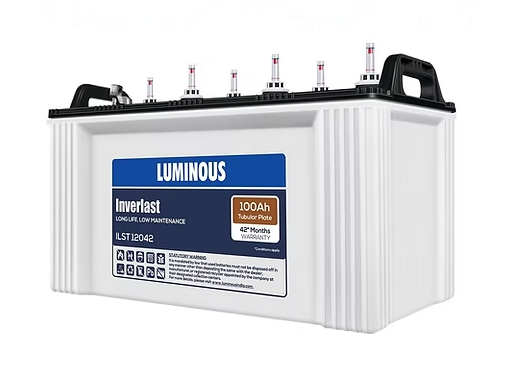 luminous tubular battery